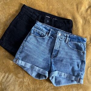 Old Navy Denim Shorts 2 pc size 6